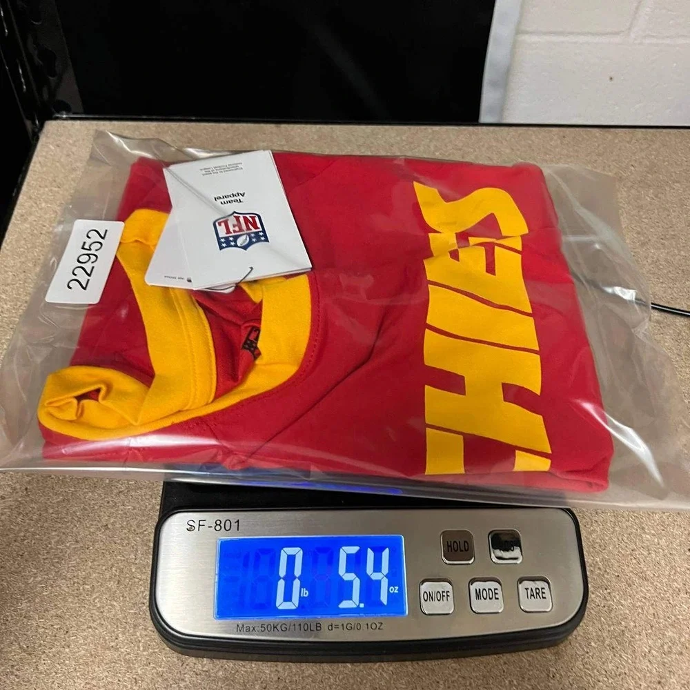 Nike Kansas City Chiefs NFL Shirt Women Medium Red Yellow Short Sleeve New M